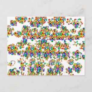 SPRINKLED Jewel Decorations SIGNATURE art van NAVI Briefkaart