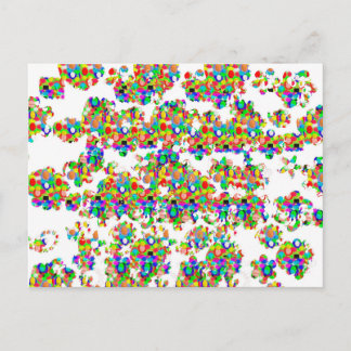 SPRINKLED Jewel Decorations SIGNATURE art van NAVI Briefkaart