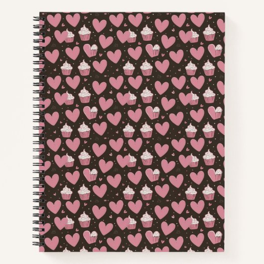 Sprinkleheart Sugar Rush: Cupcake Chaos Couture Notitieboek (Voorkant)