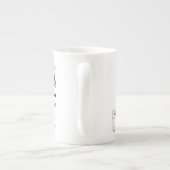 Sprinkler Brandweerman 90th Verjaardag gepersonali Porselein Kop (Achterkant)