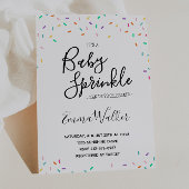 Sprinkles Baby shower uitnodiging