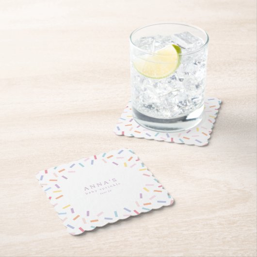 Sprinkles Baby Sprinkle Kartonnen Onderzetters (Insitu)