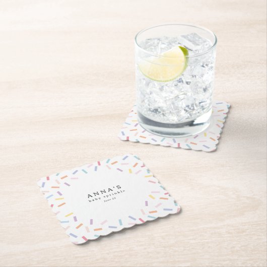 Sprinkles Baby Sprinkle Kartonnen Onderzetters (Insitu)