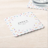 Sprinkles Baby Sprinkle Kartonnen Onderzetters (Gebogen)