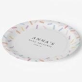 Sprinkles Baby Sprinkle Papieren Bordje (Gekanteld)