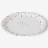 Sprinkles Baby Sprinkle Papieren Bordje (Gekanteld)