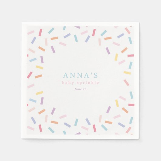 Sprinkles Baby Sprinkle Servet (Voorkant)