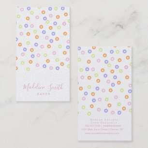 Sprinkles Bakkerij Donuts Visitekaartje