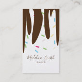 Sprinkles Bakkerijijs Schuim Krullen Visitekaartje (Voorkant)