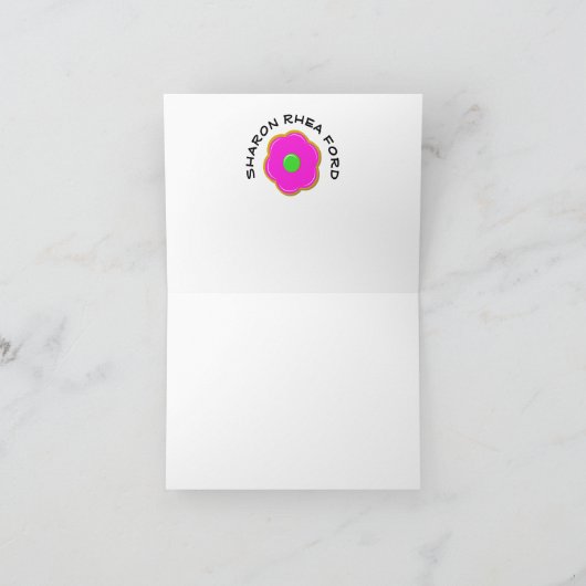 Sprinkles Bedankkaart (Binnen)