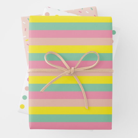 Sprinkles Birthday wrappaper Inpakpapier Vel (In situ)