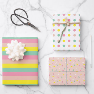 Sprinkles Birthday wrappaper Inpakpapier Vel