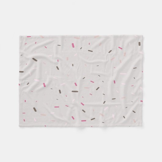 Sprinkles Blanket Fleece Deken (Voorkant (Horizontaal))