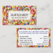 Sprinkles Cupcake Cake Bakery Sugar Visitekaartje (Voorkant / Achterkant)