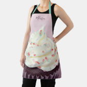 Sprinkles Cupcake Roze gepersonaliseerd Schort (Insitu)