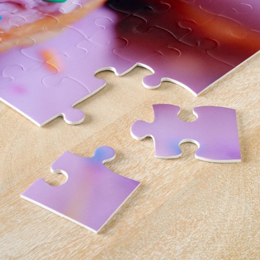 Sprinkles Donut Photography Complex Jigzaag Puzzle Legpuzzel (Zijkant)