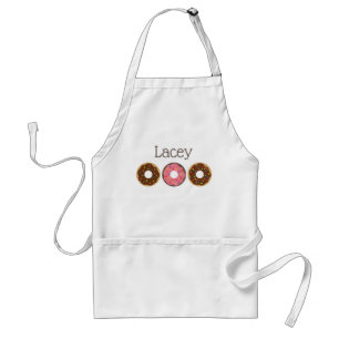 Sprinkles donuteert aangepaste persoonlijke onders standaard schort