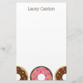 Sprinkles Donuts aangepaste gepersonaliseerde brie Briefpapier