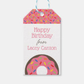 Sprinkles Donuts Personalized Gift Labels Cadeaulabel (Voorkant)