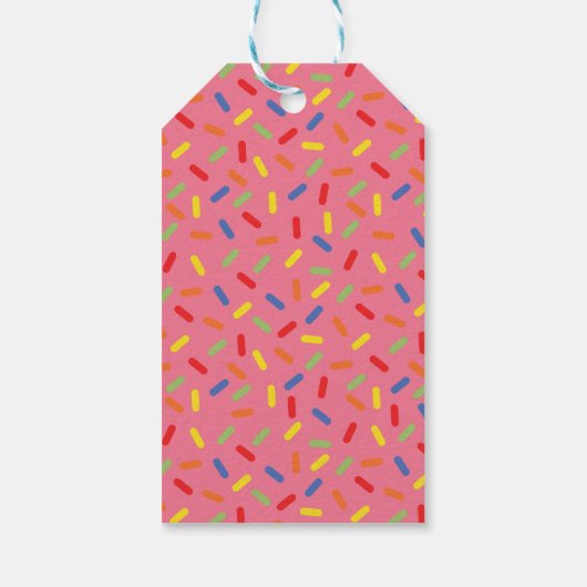 Sprinkles Donuts Personalized Gift Labels Cadeaulabel (Achterkant)