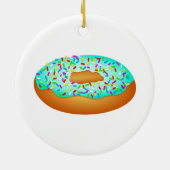 Sprinkles Doughnut Keramisch Ornament (Achterkant)