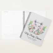 Sprinkles Elephant BABY SHOWER Album Planner Notes (Display)