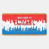 Sprinkles en America Ice Cream Spandoek (Horizontaal)