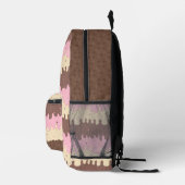 Sprinkles en Neapolitan Ice Cream Bedrukte Rugzak (Rechts)