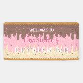 Sprinkles en Neapolitan Ice Cream Spandoek (Horizontaal)