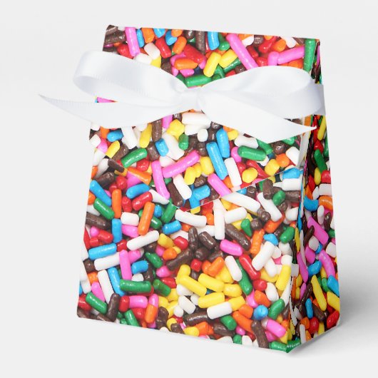 Sprinkles Favor Box Bedankdoosjes (Voorkant Zijde)
