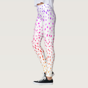 "SPRINKLES!" Fun Colorful Yoga Pants Leggings