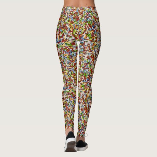 Sprinkles galore! Leggings (Achterkant)