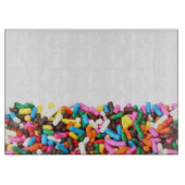 Sprinkles Glass Cutting Board Snijplank (Voorkant)