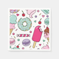 Sprinkles Ijs en Cake Verjaardag