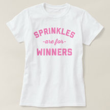 Sprinkles is voor winnaars grappige prijsopgave