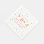 Sprinkles Kids Birthday Party Servet (Hoek)