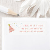 Sprinkles kids Verjaardagsfeestje retour adres lab Etiket (Insitu)