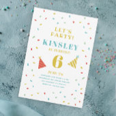 Sprinkles kinderen verjaardagsuitnodiging