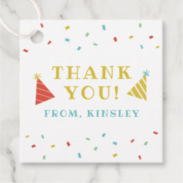 Sprinkles Kinderfeestje Bedankjes Labels