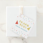 Sprinkles Kinderfeestje Bedankjes Labels (In situ)