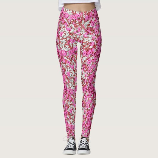 Sprinkles met hart galore! Leggings (Voorkant)