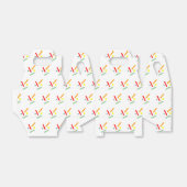 Sprinkles Mix Confetti Stars Colorful Rainbow Bedankdoosjes (Uitgevouwen)