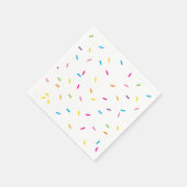 SPRINKLES modern schattig gepatenteerd kleurrijk f Servet (Hoek)