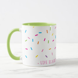 SPRINKLES modern schattig patroon kleurrijk Mok
