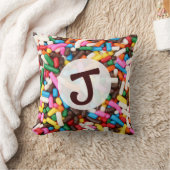 Sprinkles Monogrammed Pillow Kussen (Deken)