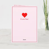 Sprinkles Op De Cupcake Met Liefdesgedicht Valenti Kaart (Achterkant)