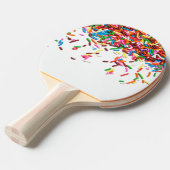 Sprinkles Ping Pong Paddle Tafeltennisbatje (Voorkant Gekanteld)