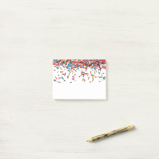 Sprinkles Post-it® notes (Op bureau)