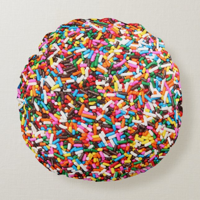 Sprinkles Round Pillow Rond Kussen (Voorkant)