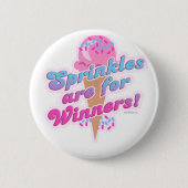 Sprinkles voor Champions Ronde Button 5,7 Cm (Voorkant)